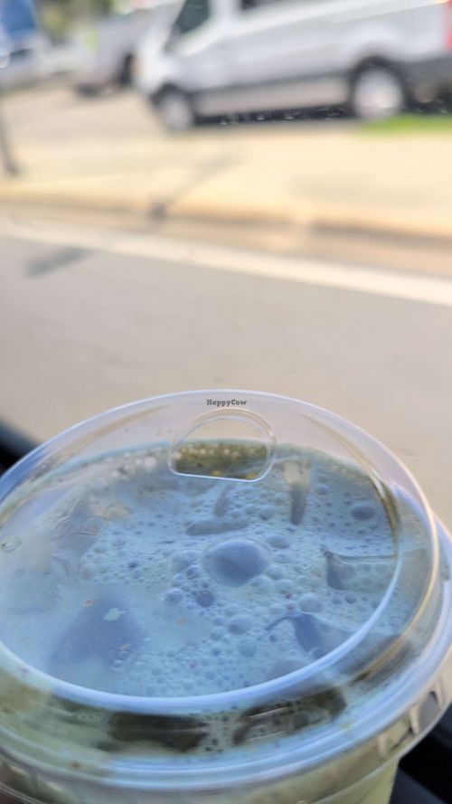 Pumpkin matcha chai at Lucky Goat Coffee in Tallahassee