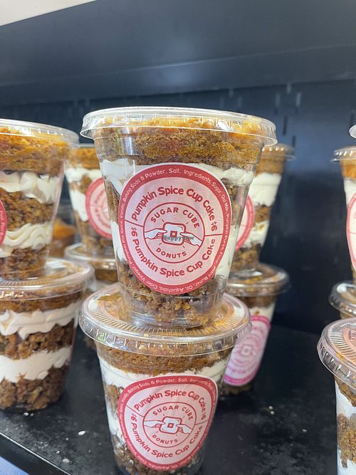 Dessert cups   at On The Bus in Milwaukee