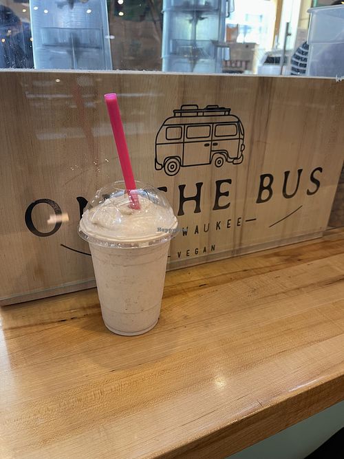 Biscoff Cookie shake  at On The Bus in Milwaukee