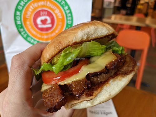 Vegan American Burger at Next Level Burger - Roosevelt in Seattle