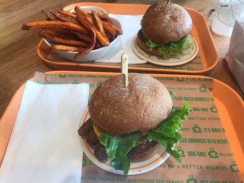 Burgers at Next Level Burger - Roosevelt in Seattle