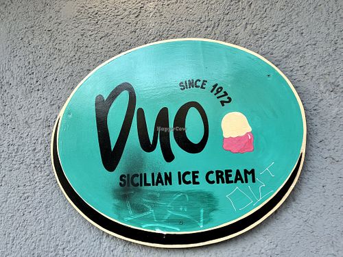 sign at Duo - Sicilian Ice Cream in Berlin