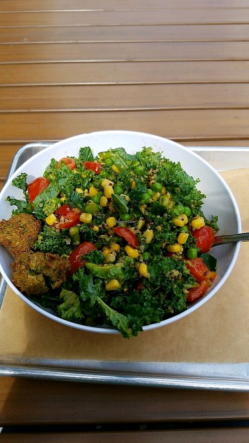 Built my own grain bowl at CoreLife Eatery in Columbus