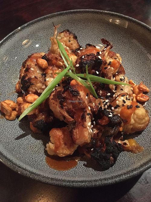 Kung Pao Cauliflower Wings at Harvest Seasonal Grill & Wine Bar in Glen Mills