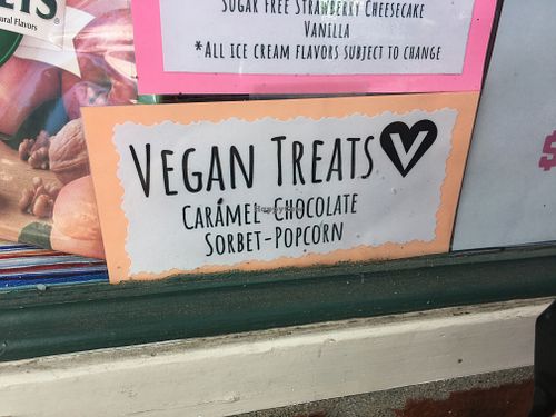 Vegan treats inside! at Das Sweet Shoppe in Leavenworth