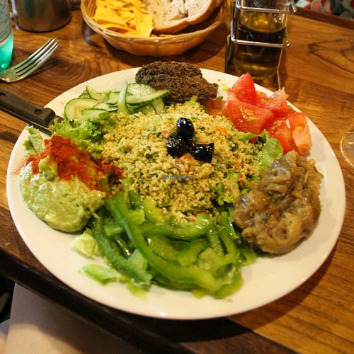 Assiette 88 - looks better than it tasted. at Galerie 88 in Paris